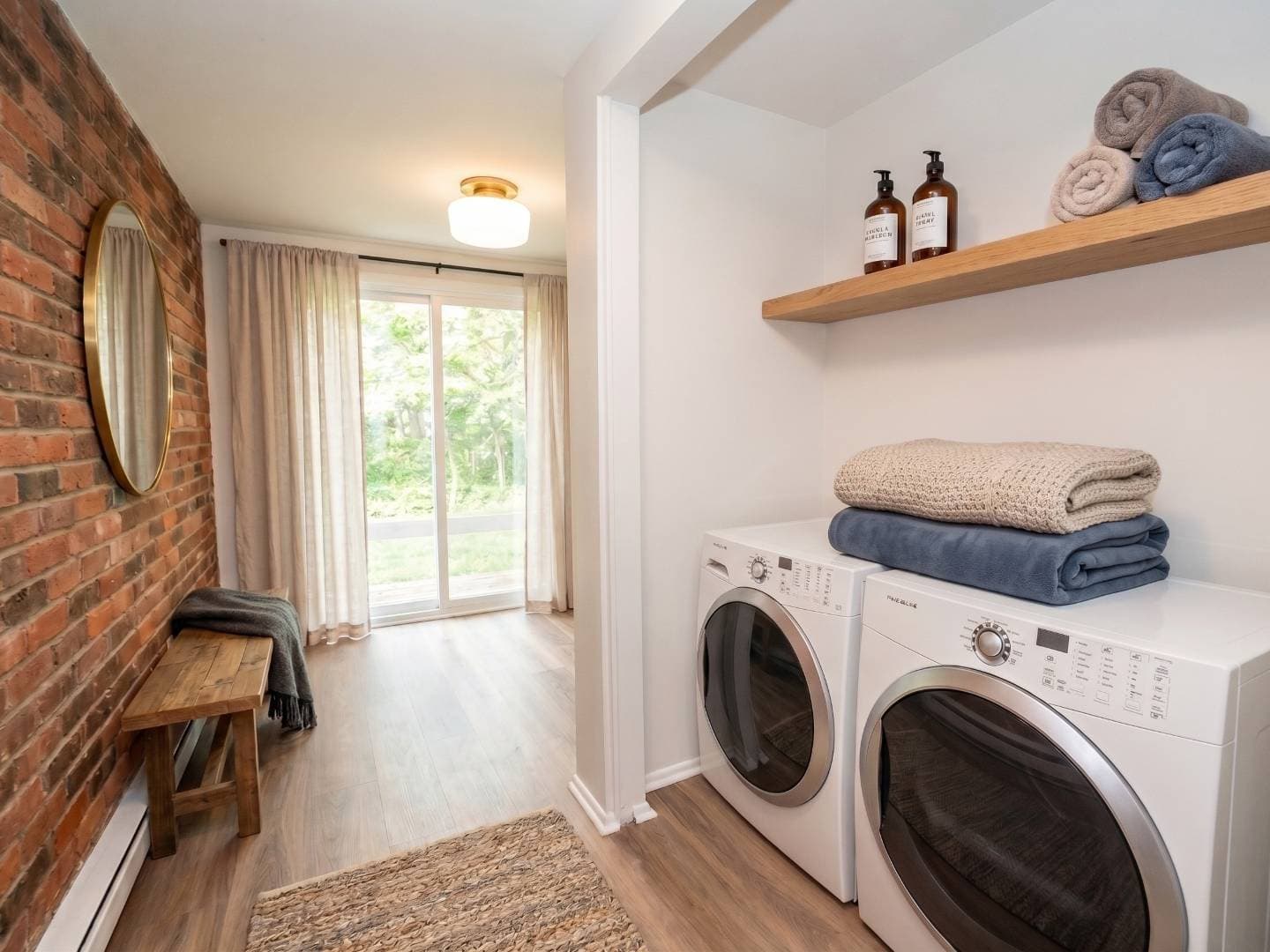 Washer/Dryer Hookups at Brookville Townhomes