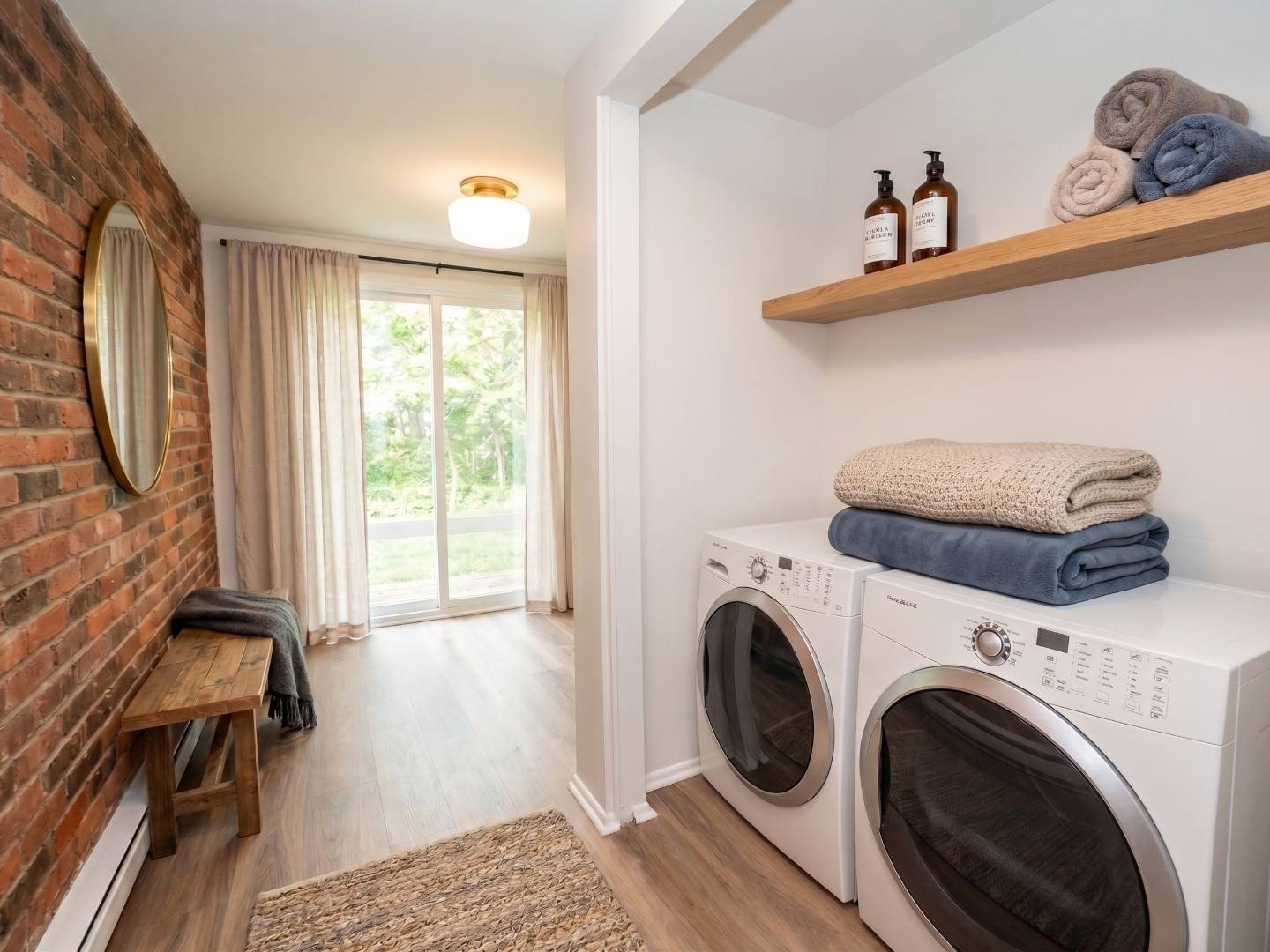 Washer/Dryer Hookups at Brookville Townhomes