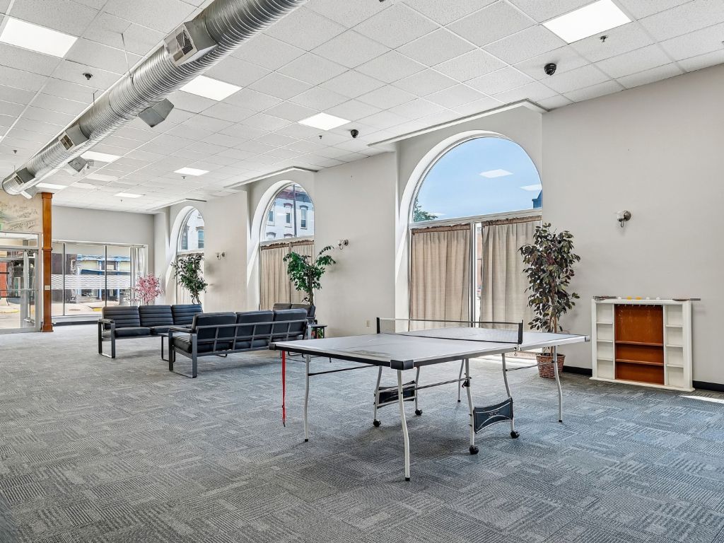 Community Room at Tower Lofts