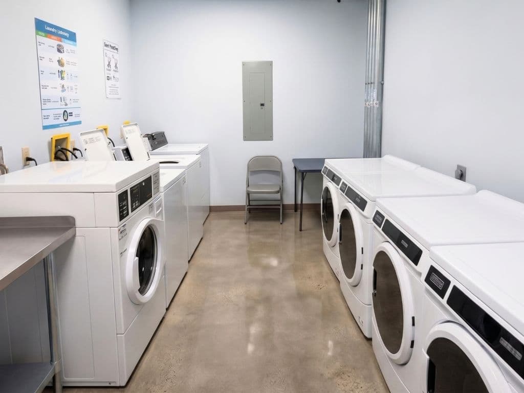 On-Site Laundry Facilities at Tower Lofts